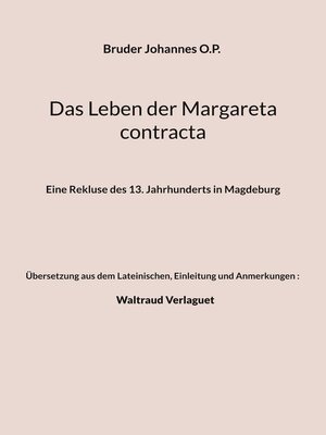 cover image of Das Leben der Margareta contracta